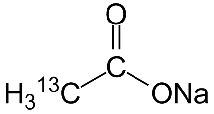 chinese name: 乙酸钠-2- 13c chinese alias: 乙酸-2- 13c 钠盐